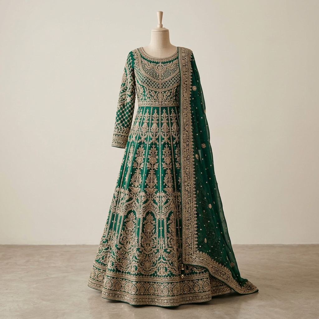 Royal Emerald Formal Gown